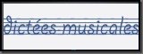 Dictées musicales en ligne. 8 dictées gratuites